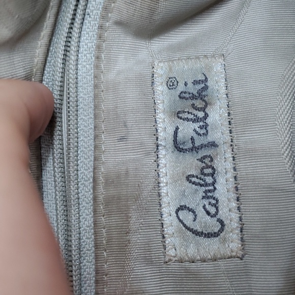 Carlos Falchi Metallic Woven Crossbody - Picture 6 of 8